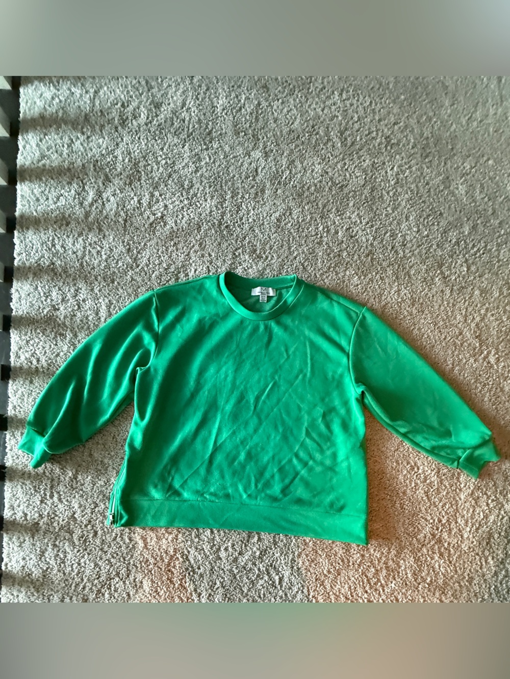 Magaschoni Bright Green Crewneck Sweatshirt
